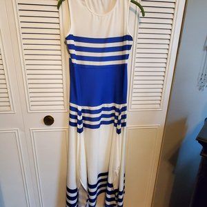Blue and white dress - never worn